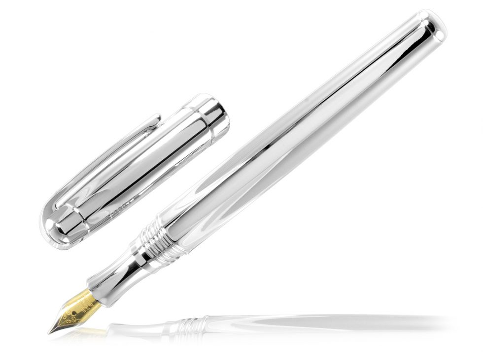 Silver Fountain Pen Silver Fountain Pen
