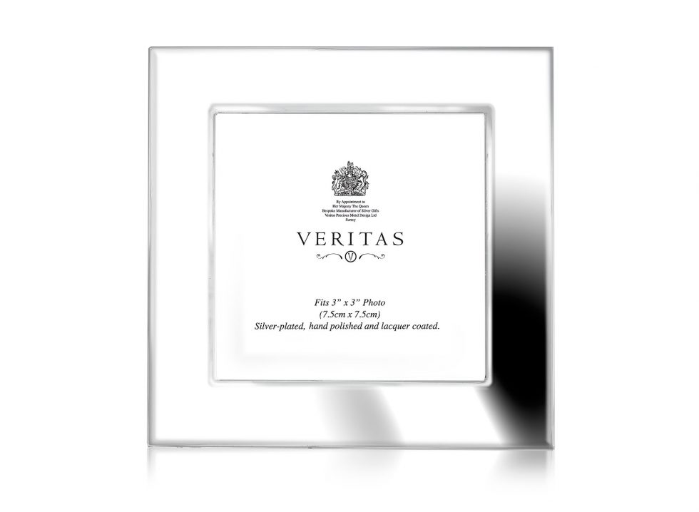 3x3 Silver Photo Frame