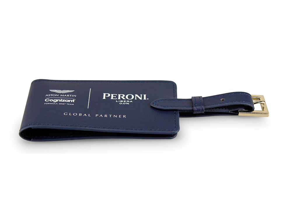 Aston Martin Peroni Luggage Tag 1