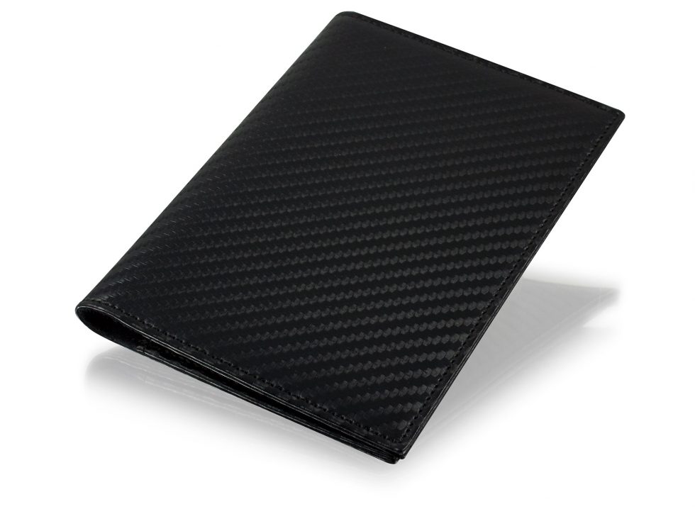 Carbon Fibre Effect Passport Holder Carbon Fibre Effect Passport Holder