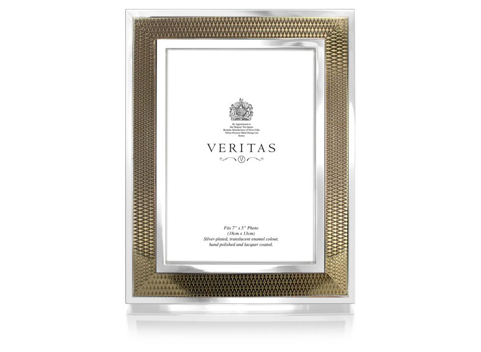 Honey Patterned 7x5 Photo Frame