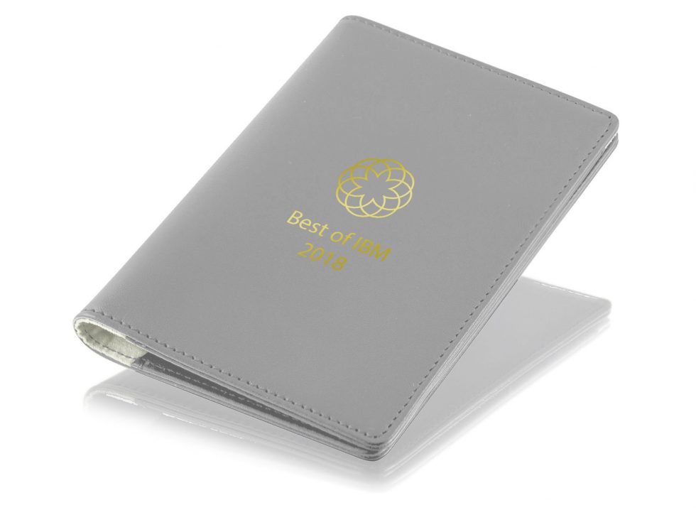 IBM Branded Passport Holder IBM Branded Passport Holder