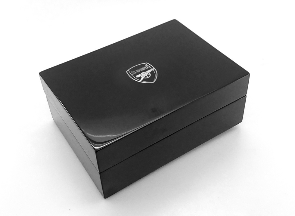 Arsenal Black Lacquered Desk Box 1 Arsenal Black Lacquered Desk Box 1