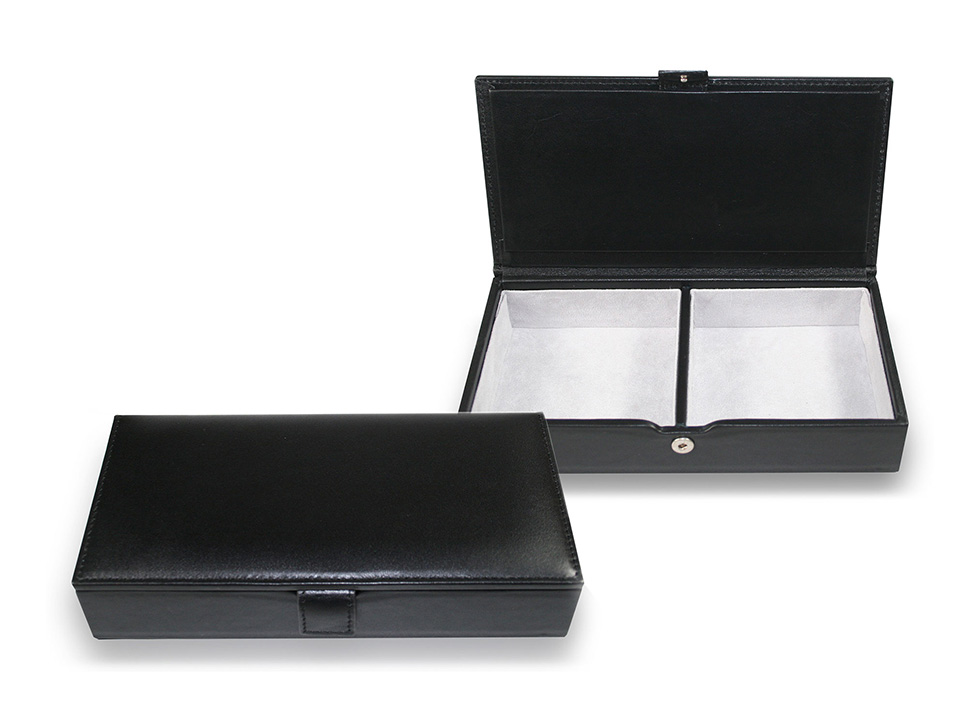 Leather Cufflinks Box Leather Cufflinks Box