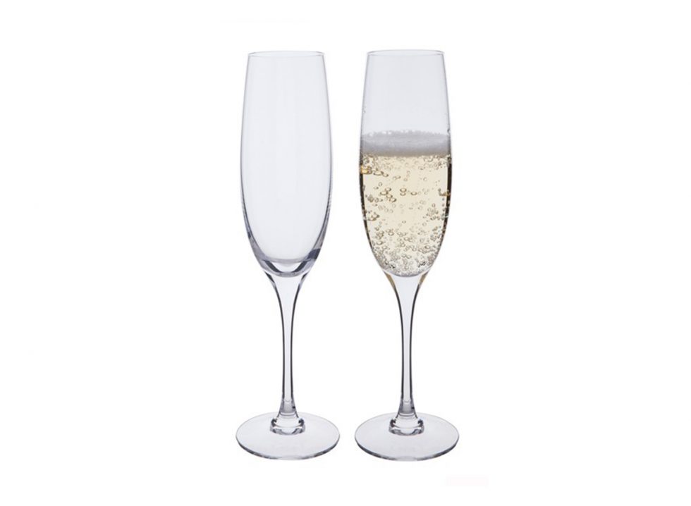 Bespoke Glass Champagne Flutes