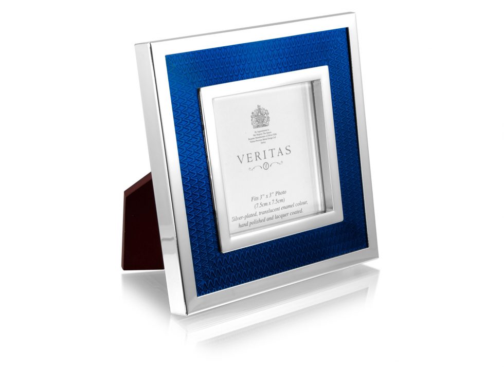 Bespoke Navy Blue 3x3 Photo Frame