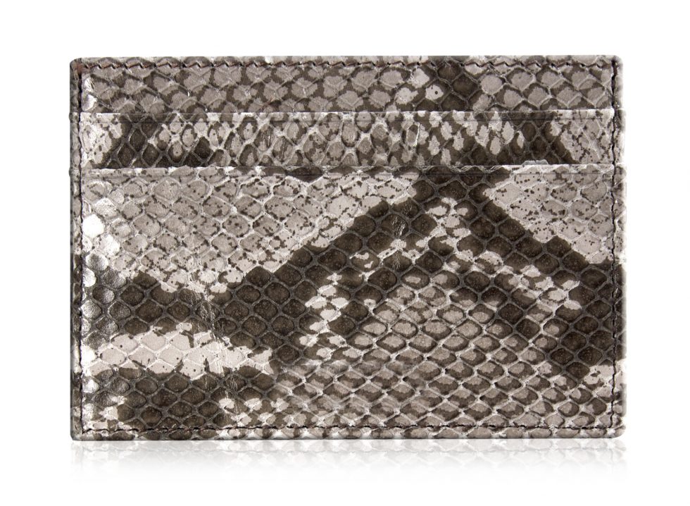 Bespoke Snakeskin Card Holder