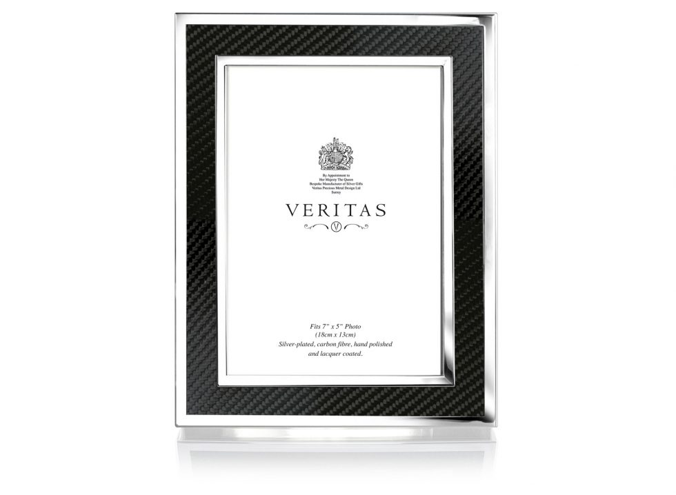 Black Carbon Fibre 7x5 Photo Frame