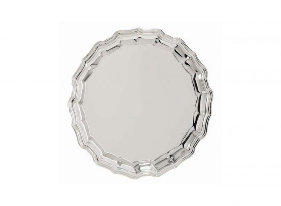 Chippendale Silver Salver
