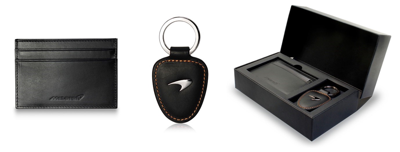McLaren Branded Leather Gift Set
