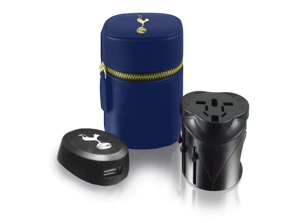 Tottenham Hotspur FC Branded Travel Adaptor