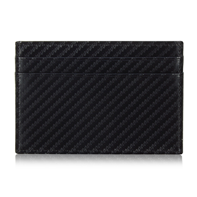 Leather Carbon Fibre Credit Card Case Leather Carbon Fibre Credit Card Case