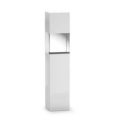 White Optical Crystal Column Award White Optical Crystal Column Award