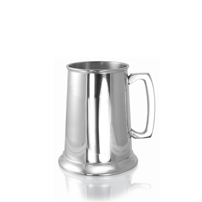 Ta Pewter Straight Sided Pint Tankard Plain - X Ta Pewter Straight Sided Pint Tankard Plain - X